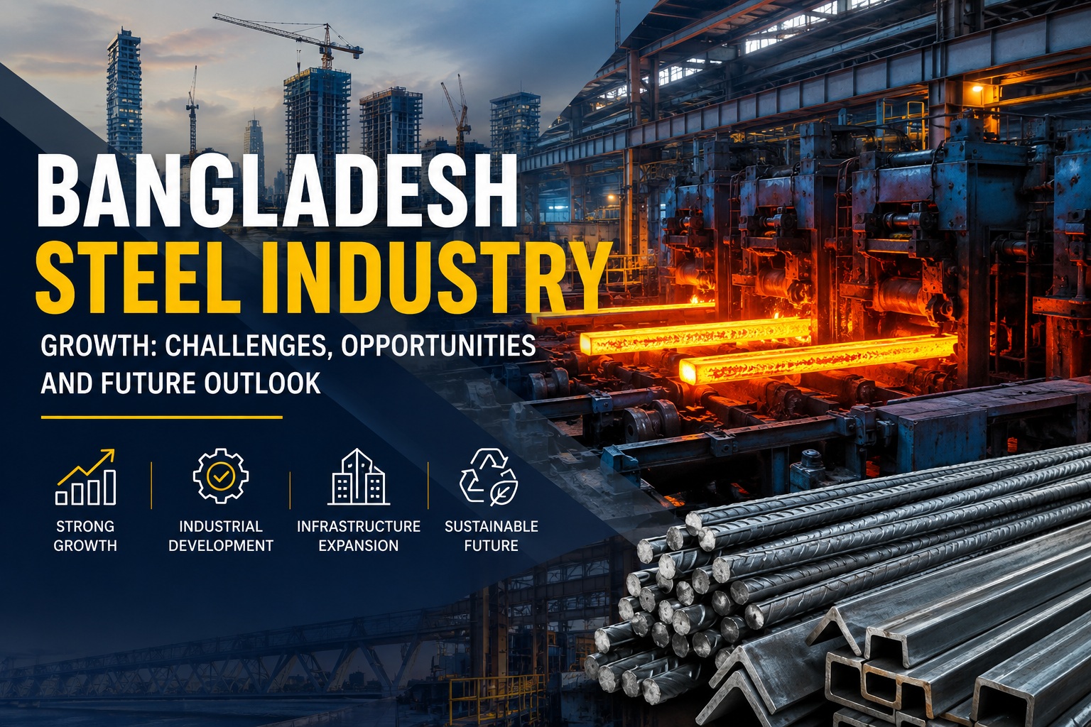 Bangladesh Steel Industry Growth: Challenges, Opportunities and Future Outlook